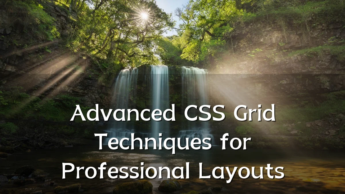 Advanced CSS Grid Techniques for Professional Layouts