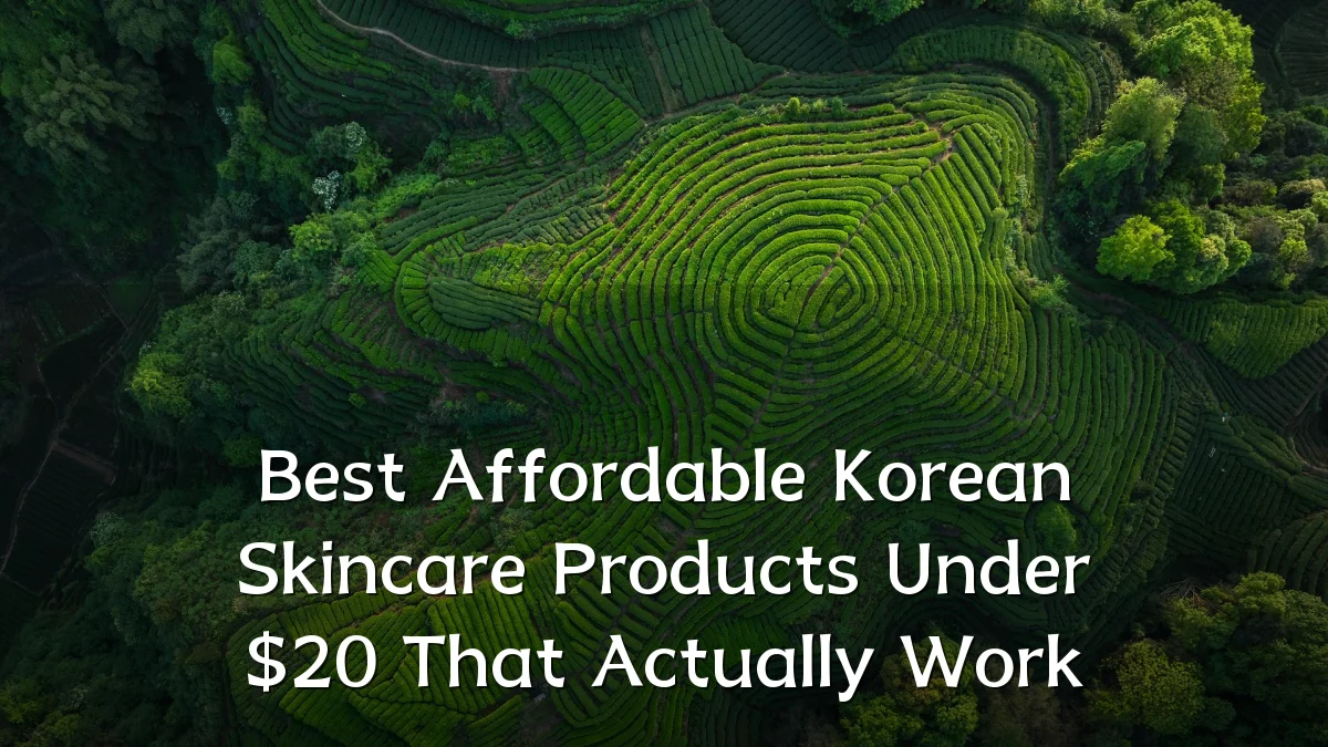 Best Affordable Korean Skincare Products Under $20 That Actually Work