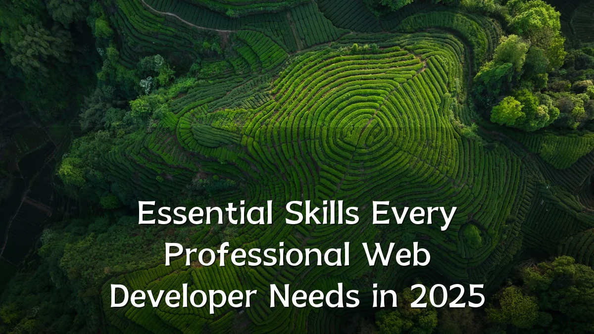 Essential Skills Every Professional Web Developer Needs in 2025