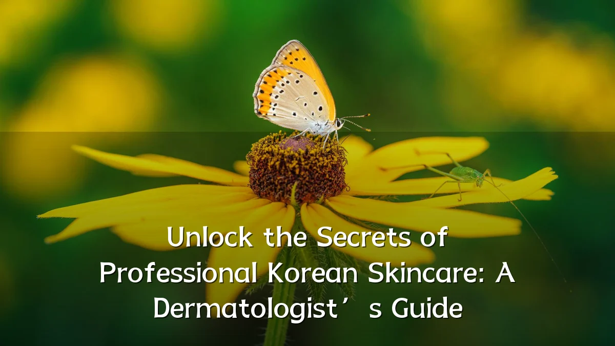 Unlock the Secrets of Professional Korean Skincare: A Dermatologist’s Guide
